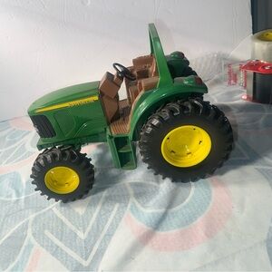 John Deere Green and Yellow Toy Tractor